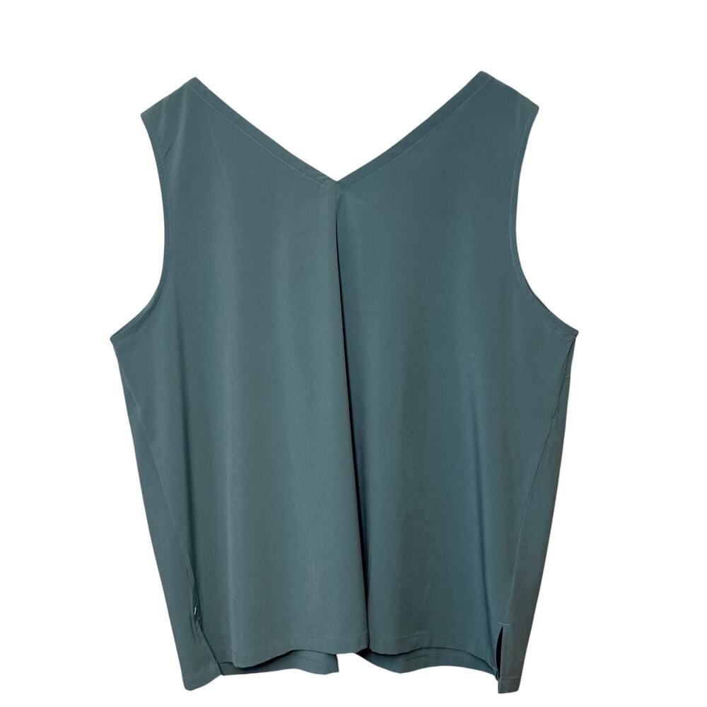 Eddie Bauer Departure 2.0 Tank V Neck UPF 50+ Hiking Dusty Loden Women’s XXL - Picture 2 of 10